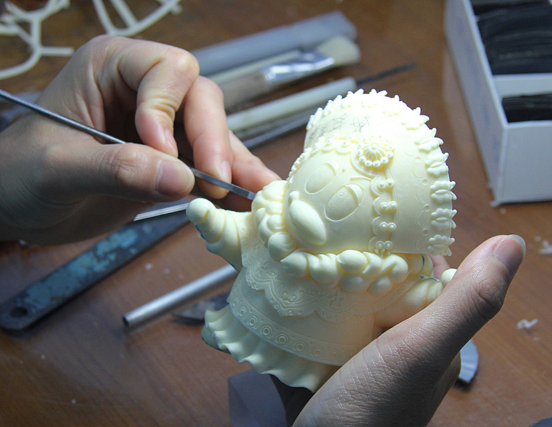 QQ有戲 | 手工制作山魈山代理手辦全過(guò)程